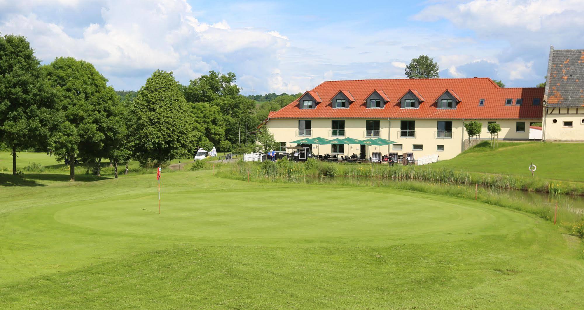 Apartments Golfpark Schlossgut Sickendorf Lauterbach Exteriör bild