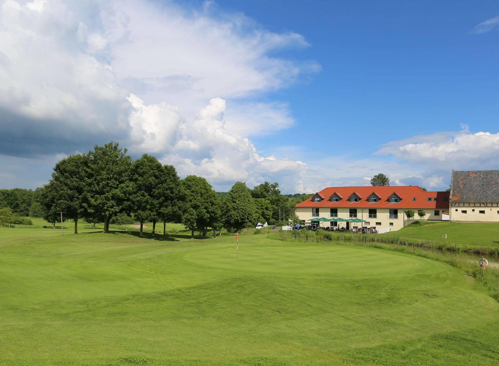Apartments Golfpark Schlossgut Sickendorf Lauterbach Exteriör bild